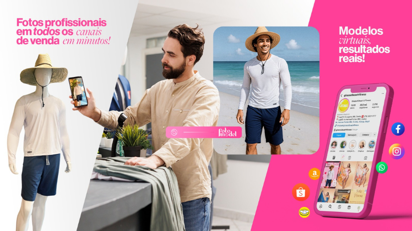 Pequenos negócios podem ter alta qualidade em imagens com a solução acessível da FotoModel.