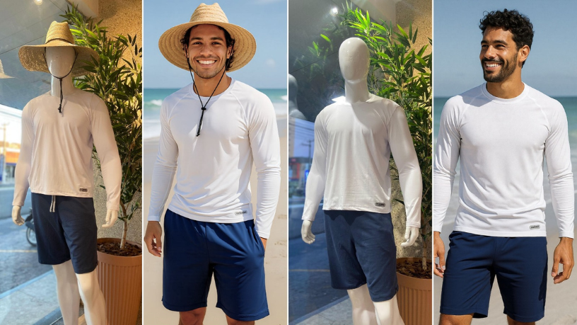 A FotoModel oferece alta qualidade visual com baixo custo, ideal para pequenos negócios.