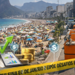 Turismo impulsiona economia do Rio de Janeiro e expõe desafios estruturais no verão