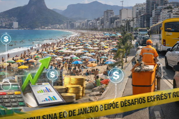 Turismo impulsiona economia do Rio de Janeiro e expõe desafios estruturais no verão